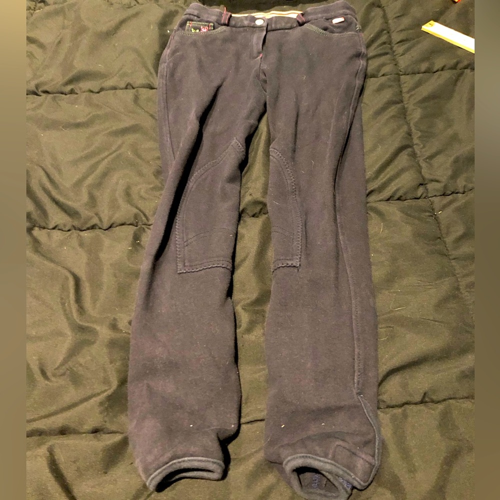 Girls Equestrian pants Navy